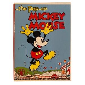 Disney The Pop-Up Mickey Mouse Book Republished from 1933 by Applewood Books